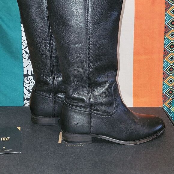 Frye Cora Roper Tall Back Riding  Boots in Box Size 6.5 - Picture 13 of 14